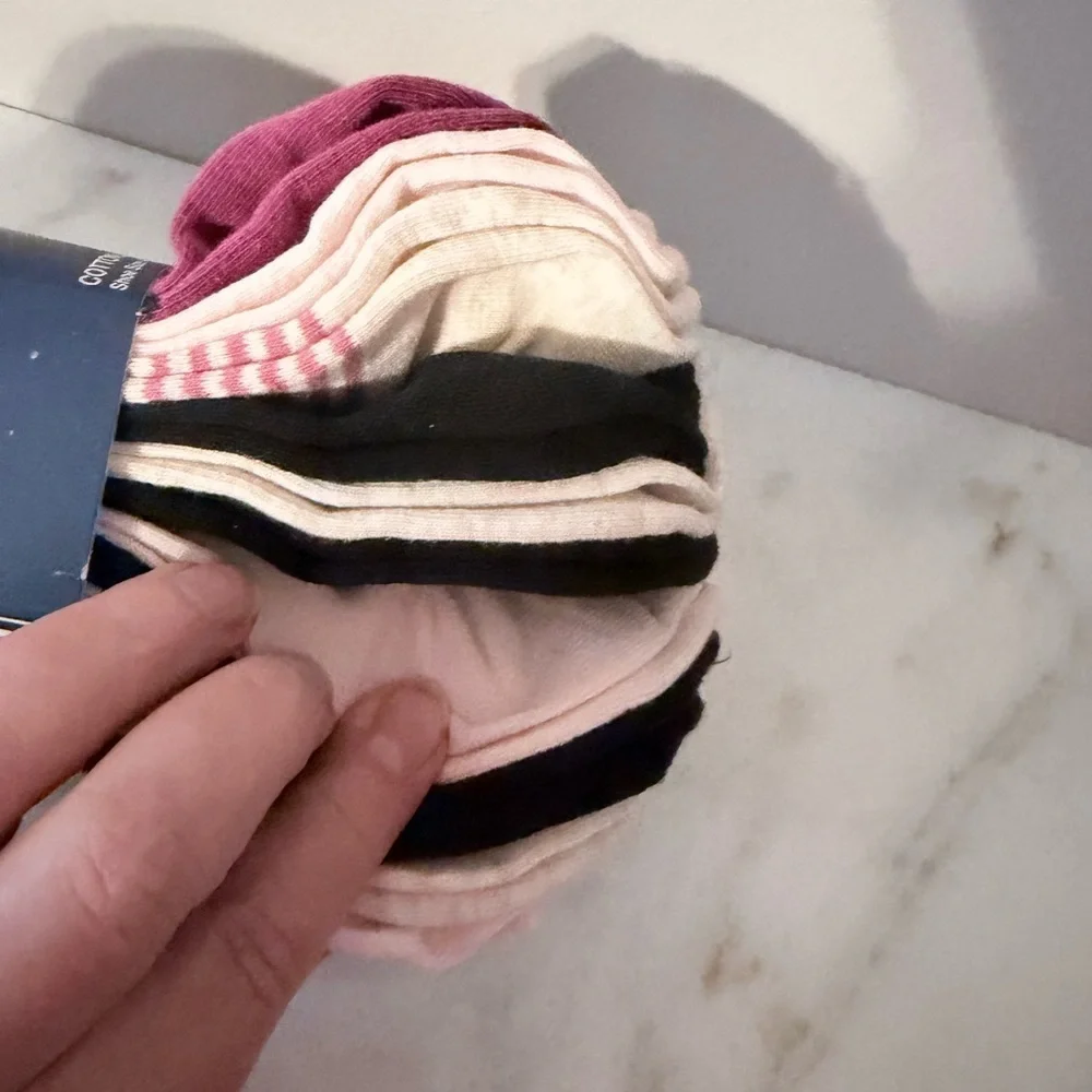 GAP woman Casual Socks in different colors 10 pairs cotton blend low cut